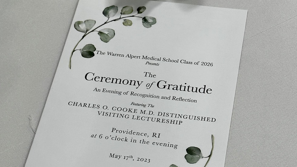 invitation for a Ceremony of Gratitude